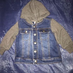 Baby jeans jacket